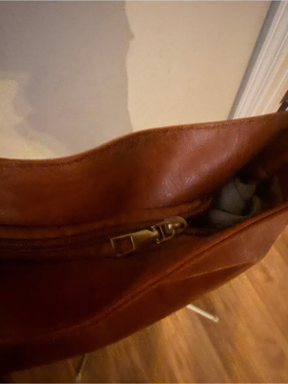 Shein Brown Vintage Retro Crossbody, Casual Shoulder purse with aqua strap - Picture 7 of 8